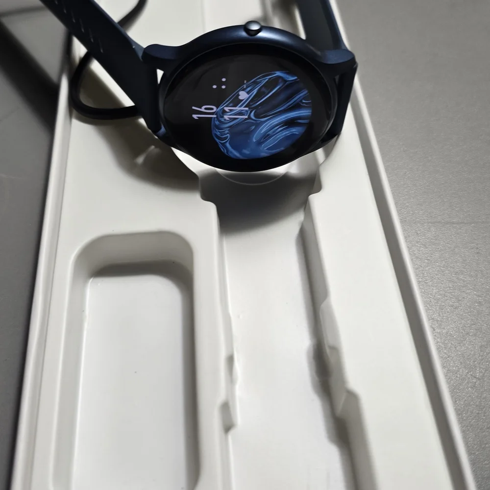 Smartwatch with Black Strap